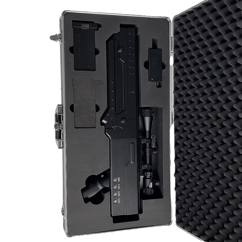  泾县手持便携式枪型低空防御反制四通道B型