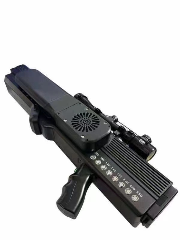  泾县手持便携式枪型低空防御反制八通道